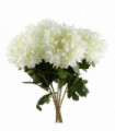 Pack of 6 x 75cm Extra Large Reflex Chrysanthemum - White