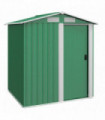 Outsunny 5ft x 4.3ft Outdoor Metal Storage Shed with Sliding Door Sloped Roof