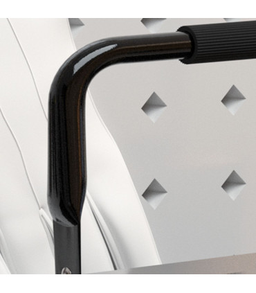 DURHAND 3 Tier Metal Toolbox with 5 Tray Carry Handle 45cmx22.5cmx34.5cm Black