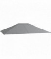 Outsunny 3 x 4m Gazebo Canopy Replacement Gazebo Roof Cover, Light Grey