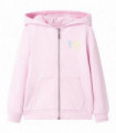 Kids' Hooded Sweatshirt Light Pink 116