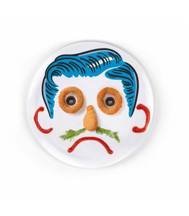 Fred Childrens Dinner Plate `Dinner Do's` Boy Design