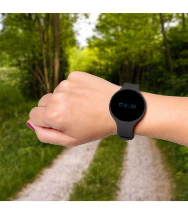 Bas-Tek Sport Lightweight Bluetooth Fitness Tracker - Black
