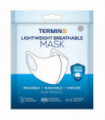 Termin8 Lightweight Breathable Reusable Face Mask for Adults, Machine Washable - Grey