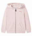 Kids' Hooded Sweatshirt with Zip Light Pink Mix 128