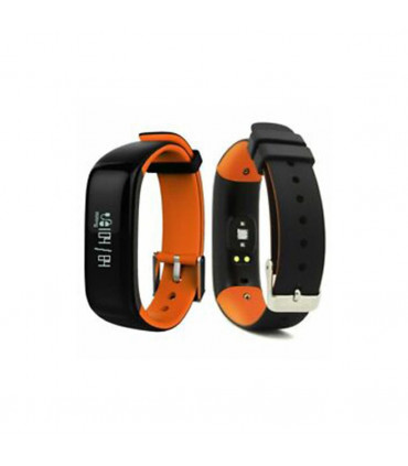 Bas-tek V5s Pro Lightweight Bluetooth Fitness Watch and Activity Tracker Orange