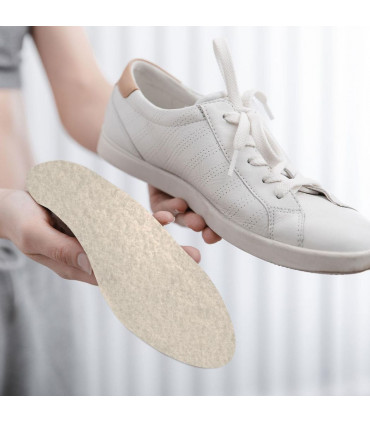 Lambswool & Durch Wolle Insoles Thermal Inner Soles, Size 45/46