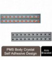 PMS Body Crystal Arm Bracelet Self Adhesive Design Crystals, Arm Bracelet