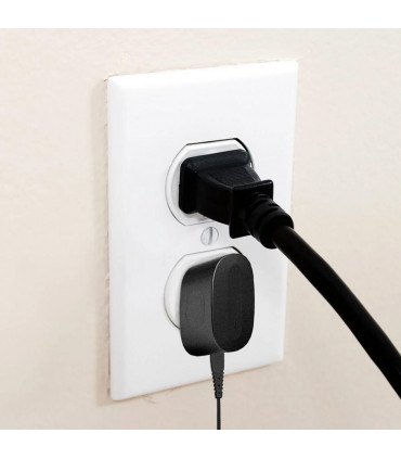 FX Multicoloured Dual USB Mains Charger 2.4 AMP Plug (EU), Black