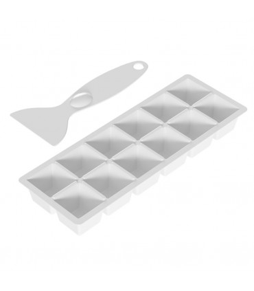 HOMCOM 46L Counter Top Fridge with Chiller Box Mini Fridge for Bedrooms Cream