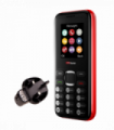 TTfone TT150 Red Dual SIM with Mains Charger, O2 Pay As You Go