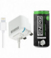 Tech Energi® Apple Lightning MFi Mains Charger - White