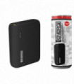 Tech Energi® TE100 PD (Power Delivery) QC 3.0 (Quick Charge) 10000mAh Power Bank On the Go - Black