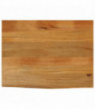 vidaXL Table Top Live Edge 80x60x2.5 cm Solid Wood Mango