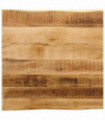 vidaXL Table Top Live Edge 60x60x2.5 cm Solid Wood Rough Mango