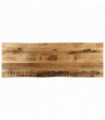 vidaXL Table Top Live Edge 140x40x3.8 cm Solid Wood Rough Mango