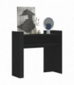 vidaXL Console Table Black 100x35x90 cm Engineered Wood