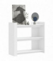 vidaXL Console Table White 100x35x90 cm Engineered Wood