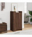 vidaXL Shoe Cabinet Brown Oak 52x37.5x100 cm Engineered Wood