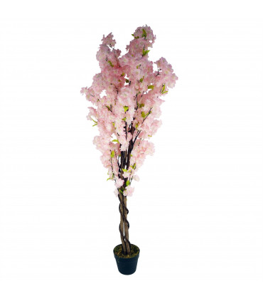 150cm Artificial Pink Cherry Blossom Tree