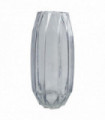 30cm Clear Contemporary Glass Vase