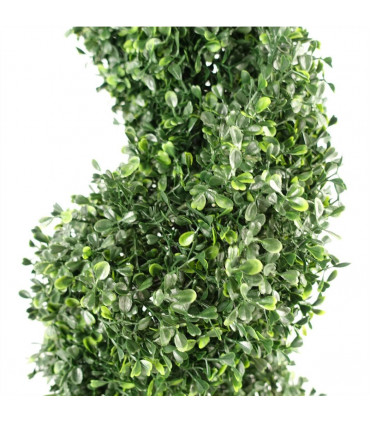 120cm UV Resistant Boxwood Tree Spiral Topiary 1058 leaves