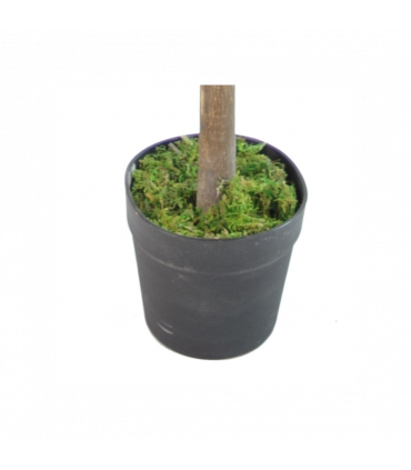 130cm Artificial Red & Green Ficus Tree