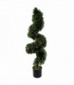 120cm Sprial Buxus Artificial Tree UV Resistant Outdoor Topiary