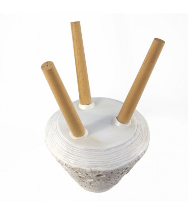 62cm x 40cm Large Lunar White Planter