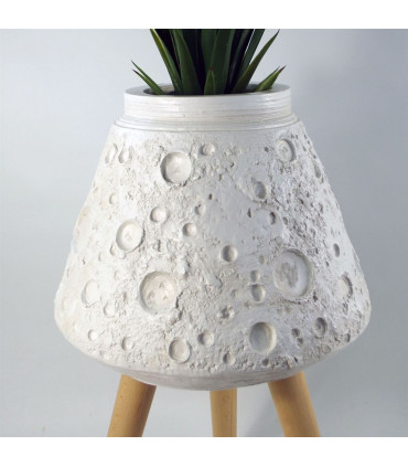 62cm x 40cm Large Lunar White Planter