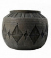 26cm x 36cm Large Grey Gliese Diamond Planter