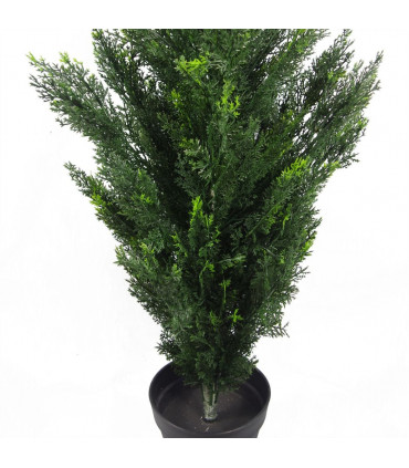 120cm Artificial Cedar Cypress Topiary UV Resistant