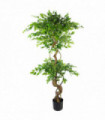 150cm Twisted Trunk Artificial Japanese Fruticosa Style Ficus Tree