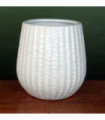 White Ceramic Planter Plant Pot