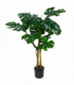 120cm Artificial Twisted Stem Monstera Plant