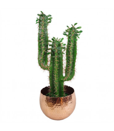 Large Metal Planter 22 x 17cm Hammered Silver Colour Curvy Edge