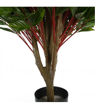 90cm UV Resistant Gloxinia Single Ball Topiary with 1608 Leaves and Natural Trunk