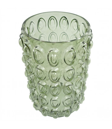 30cm Green Retro Bubble Vase