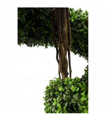 150cm Sprial Buxus Artificial Tree UV Resistant Outdoor