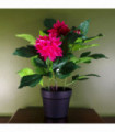 Artificial Dhalia Flowering Plant Pink