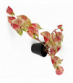 35cm Artificial Trailing Hanging Plant Realistic Pink Splash Caladium