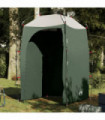 vidaXL Shower Tent Green Waterproof