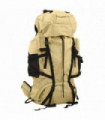 vidaXL Hiking Backpack Khaki 80 L Oxford Fabric