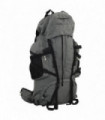 vidaXL Hiking Backpack Grey 60 L Oxford Fabric