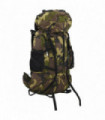 vidaXL Hiking Backpack Green Camouflage 80 L Oxford Fabric