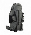 vidaXL Hiking Backpack Grey 100 L Oxford Fabric