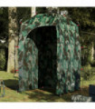 vidaXL Shower Tent Camouflage Waterproof