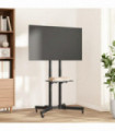 vidaXL TV Stand on Wheels 32-70 Inch Screen Max VESA 600x400 mm 50kg