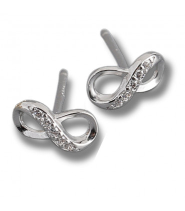 Infinity Stud Earrings