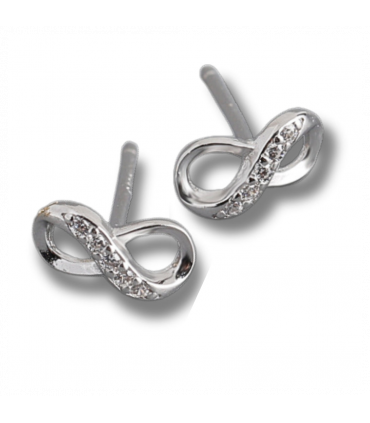 Infinity Stud Earrings